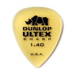 Медіатор Dunlop 433R1.4 Ultex Sharp 1.4 mm (72 шт.) 116402 фото