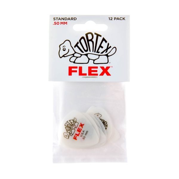 Медиатор Dunlop 428P.50 Tortex Flex Standard .50 mm (12 шт.) 125924 фото