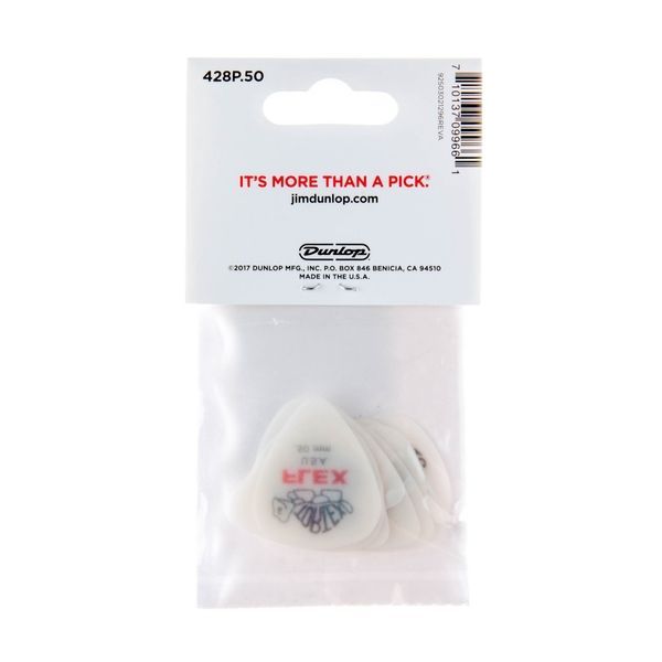 Медиатор Dunlop 428P.50 Tortex Flex Standard .50 mm (12 шт.) 125924 фото