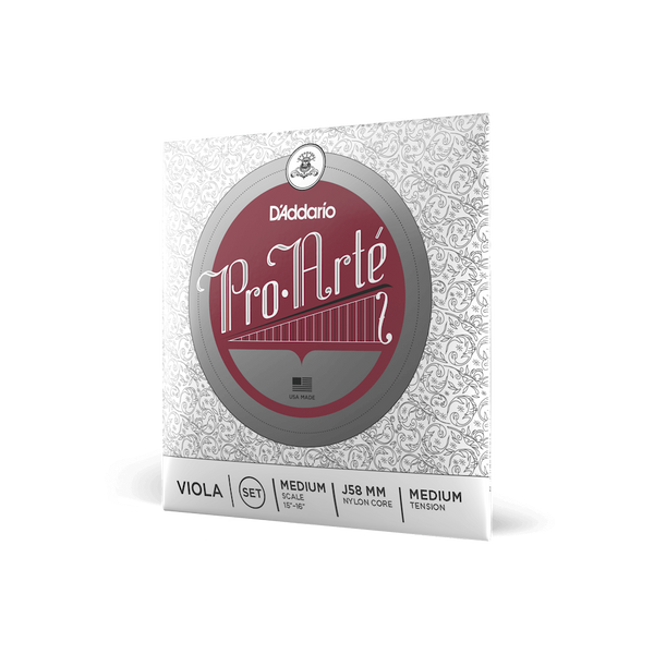 Комплект струн D'Addario Pro-Arte 4/4 для альта (Medium Scale, Medium Tension) 19506 фото