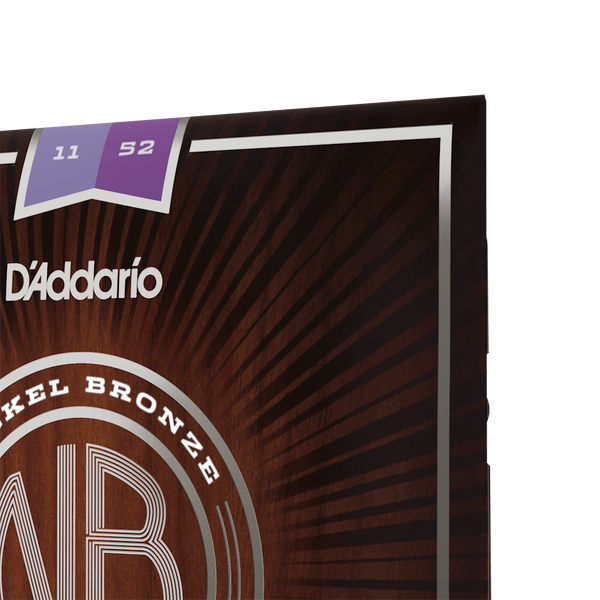 Струни для акустичної гітари D'ADDARIO NB1152 NICKEL BRONZE CUSTOM LIGHT (11-52) 33486 фото