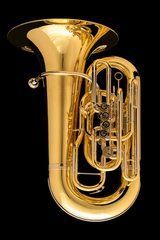 6/4 Eb Tuba &lsquo;Tubby&rsquo; Wessex TE665HP, gold brass lacquered