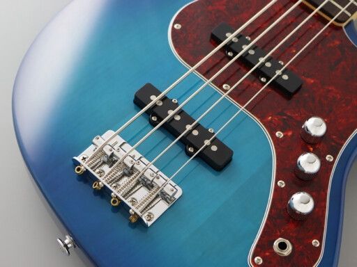 Електрогітара FGN BMJ2-R Mightty Jazz Boundary Series (Transparent Blue Sunburst) 41490 фото