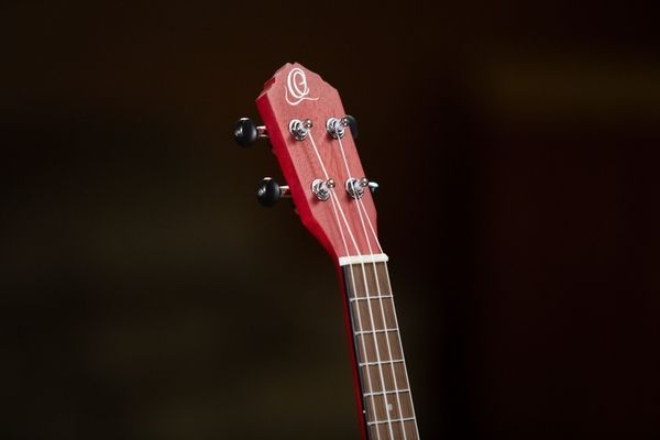 Укулеле Ortega Earth RUFIRE Concert Ukulele Okoume Fire Red 125108 фото