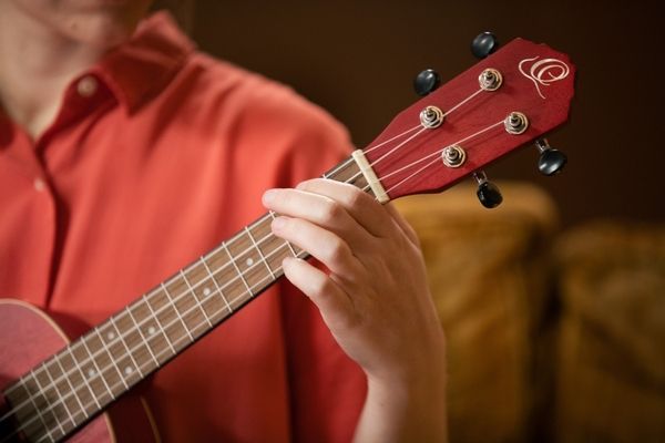 Укулеле Ortega Earth RUFIRE Concert Ukulele Okoume Fire Red 125108 фото