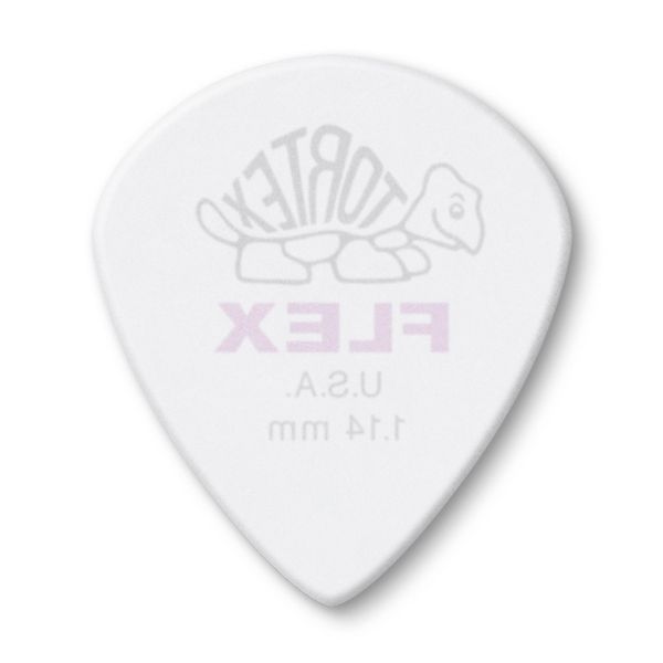 Медиатор Dunlop 468R1.14 Tortex Flex Jazz III 1.14 мм (72 шт.) 125909 фото