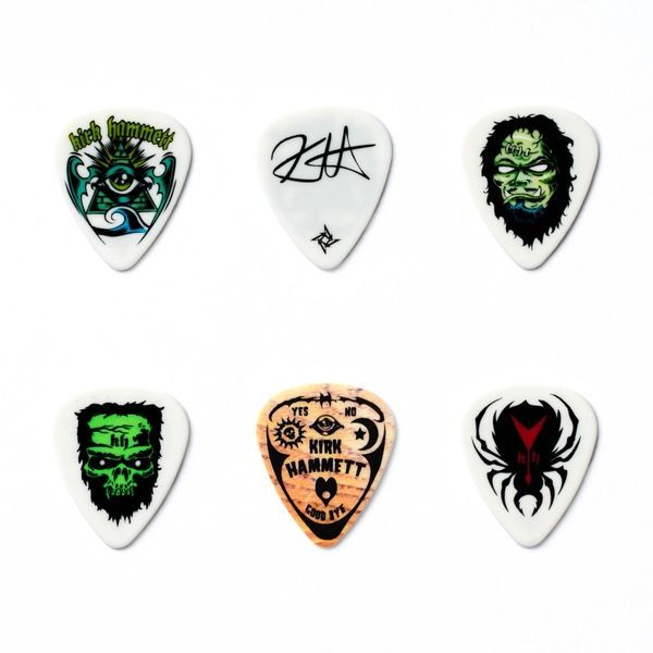 Набор медиаторов Dunlop KH01T088 Kirk Hammett Dirty Donny Pick Tin (6 шт.) 127374 фото