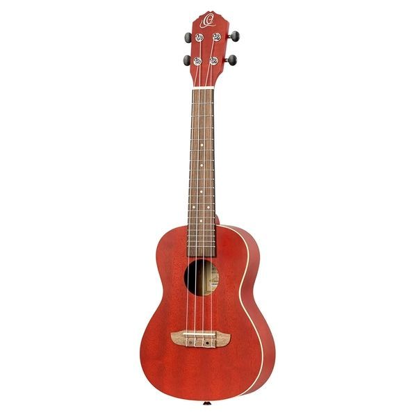 Укулеле Ortega Earth RUFIRE Concert Ukulele Okoume Fire Red 125108 фото