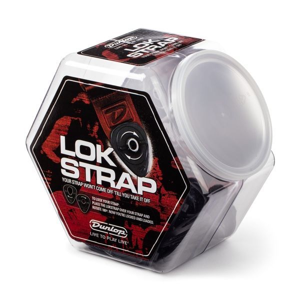 Фіксатори для ременя гітари Dunlop 7007J Lok Strap (50 шт.) 119198 фото