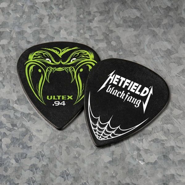 Медиатор Dunlop PH112R.94 Hetfield's Black Fang .94 mm (24 шт.) 119203 фото