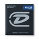DUNLOP DBS45125T STAINLESS STEEL MEDIUM 5-STRING TAPERED B (45-125) 30170 фото 1