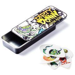 DUNLOP DIRTY DONNY 1 BLACKLINE ART PICKS TIN 1.0MM 27779 фото