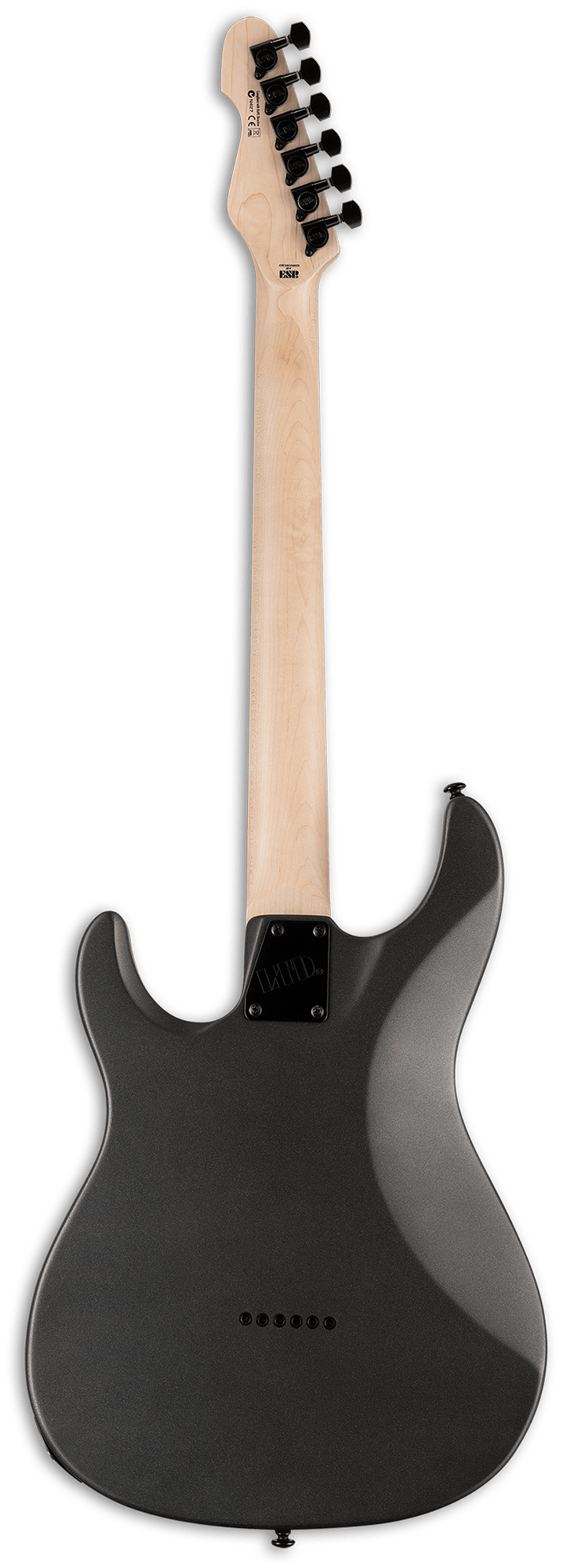 LTD SN-200HT Charcoal Metallic Satin — вид сзади