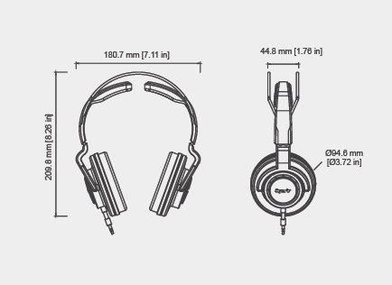 Superlux HD631 &mdash; закрытые профессиональные DJ-наушники с поворотными чашками 30365 фото