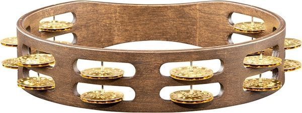 Тамбурин Meinl Traditional Wood TA2V-WB Hammered brass, Walnut Brown 10" 128946 фото