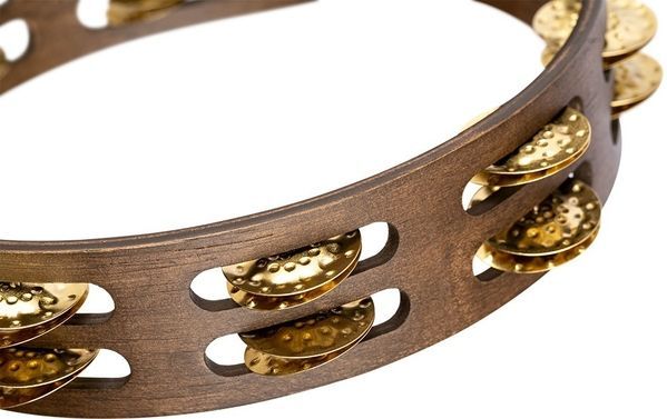 Тамбурин Meinl Traditional Wood TA2V-WB Hammered brass, Walnut Brown 10" 128946 фото
