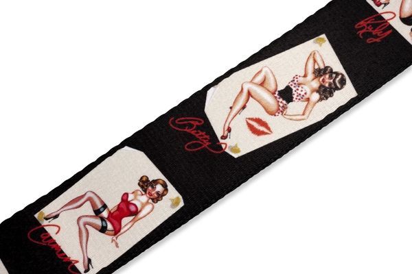 LEVY'S MPS2-072 PRINT SERIES GUITAR STRAP (GIRLS) 39969 фото