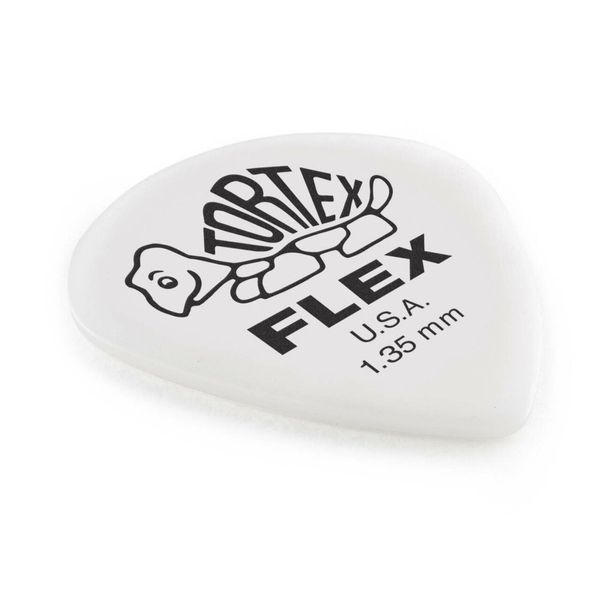 Медиатор Dunlop 468R1.35 Tortex Flex Jazz III 1.35mm (72 шт.) 125910 фото