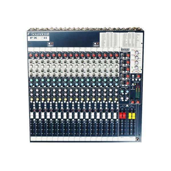 Аналоговий мікшерний пульт Soundcraft FX16II Soundcraft-FX16II фото