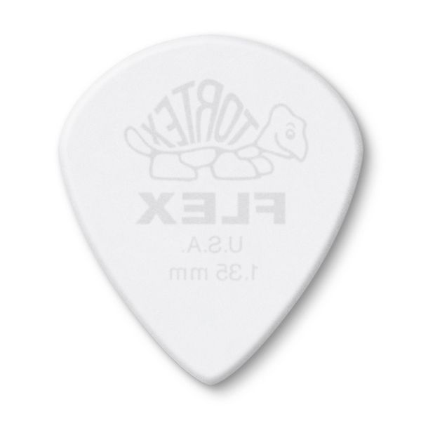 Медиатор Dunlop 468R1.35 Tortex Flex Jazz III 1.35mm (72 шт.) 125910 фото