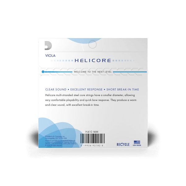 Комплект струн D'Addario Helicore 4/4 для альта (Medium Scale, Medium Tension) 19503 фото
