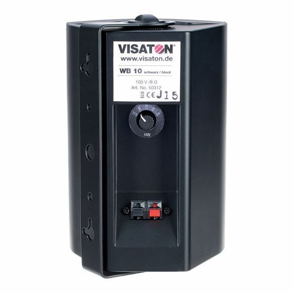 Настенная трансформаторная акустическая система Visaton WB10 (черная) 266592 фото