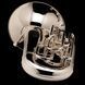 6/4 Eb Tuba &lsquo;Tubby&rsquo; Wessex TE665HP, silver plated
