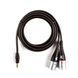 D'ADDARIO PW-MPXLR-06 Custom Series 1/8" to Dual XLR Audio Cable (1.8m) 35250 фото 1