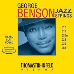 Комплект струн Thomastik George Benson Jazz для електро-гітари Thomastik-GB112 фото