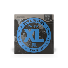 D'ADDARIO EPN21 XL PURE NICKEL JAZZ LIGHT (12-51) 26148 фото