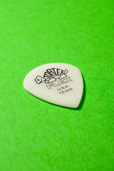 Медиатор Dunlop 468R1.5 Tortex Flex Jazz III 1.5mm (72 шт.) 125911 фото