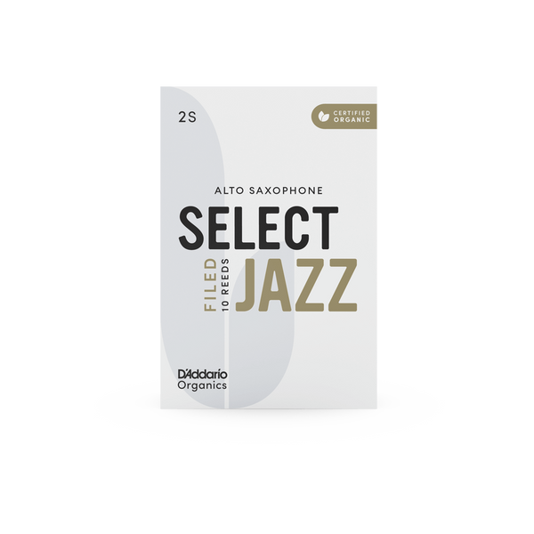 Тростини для альт-саксофона D'Addario Organic Select Jazz Filed 2S (10 шт) 40889 фото