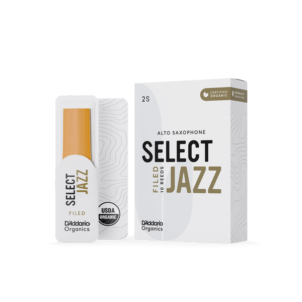 Тростини для альт-саксофона D'Addario Organic Select Jazz Filed 2S (10 шт) 40889 фото