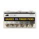 Набор медиаторов Dunlop 3020 Nickel Silver Fingerpick Cabinet (120 шт.) 114907 фото 1