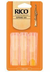Тростини для сопрано-саксофона Rico Rico №3,0 (3 шт) 37379 фото