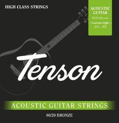 Струны для акустической гитары Tenson 80/20 Bronze, 11-52 G-F600605 фото