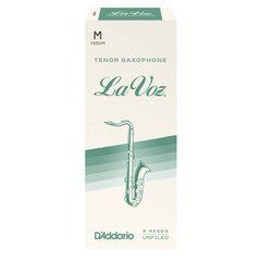 Трости для тенор-саксофона D'Addario La Voz Medium (5 шт.) 37227 фото