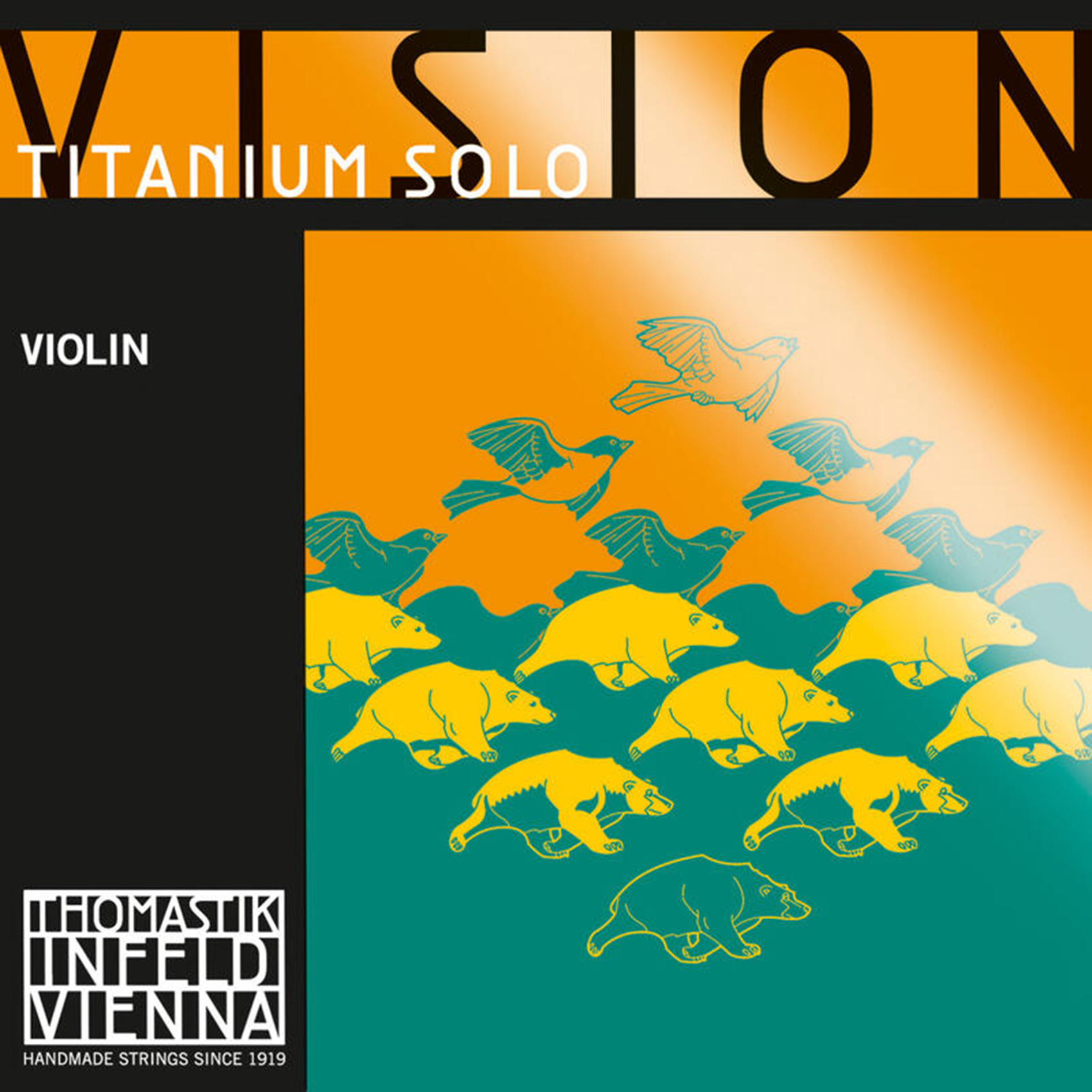 Струна Ля Thomastik Vision Titanium Solo 4/4 для скрипки — упаковка