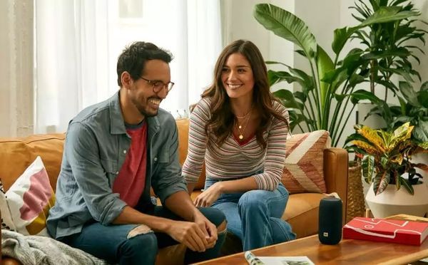 JBL Link Portable Black Smart Speaker