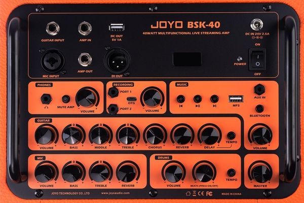 Комбопідсилювач для акустичної гітари Joyo BSK-40 Orange 128767 фото