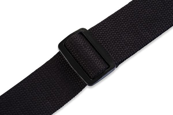 LEVY'S MSSC8-BLK CLASSICS SERIES COTTON GUITAR STRAP (BLACK) 39974 фото