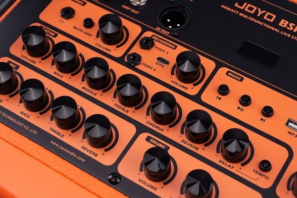 Комбопідсилювач для акустичної гітари Joyo BSK-40 Orange 128767 фото