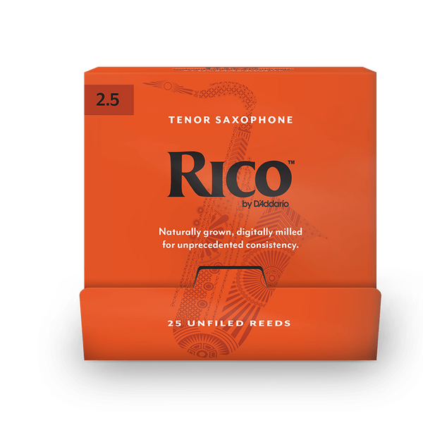 Тростина для тенор-саксофона D'Addario Rico №2,5 (1 шт) 37756 фото