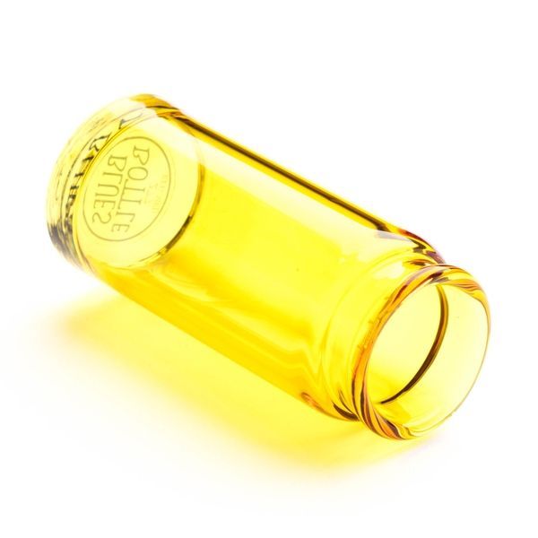Слайд для гитары DUNLOP 277-YELLOW Blues Bottle, стекло, средний, стандартная толщина стенки, жёлтый 121955 фото