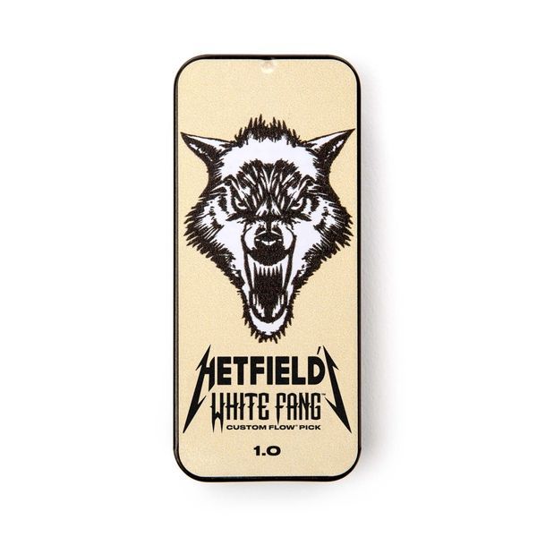 Медиатор Dunlop PH122T1.0 White Fang Pick Tin 1.0 mm (6 шт.) 127248 фото