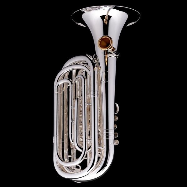 F/Eb Travel Tuba, &lsquo;Bubbie 5&rsquo; Wessex TF135P, silver plated TF135P-S photo