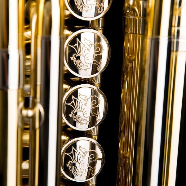 F/Eb Travel Tuba, &lsquo;Bubbie 5&rsquo; Wessex TF135P, silver plated TF135P-S photo