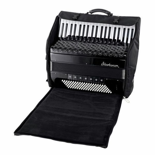 Аккордеон Startone Piano Accordion 120 IV Black 513165 фото