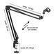 HL AUDIO NB-35 Microphone Suspension Boom Scissor Arm Stand 39925 фото 6