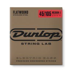 Струни для бас-гітари Dunlop DBFS45105M MD Scale Flatwound Stainless Steel 126927 фото